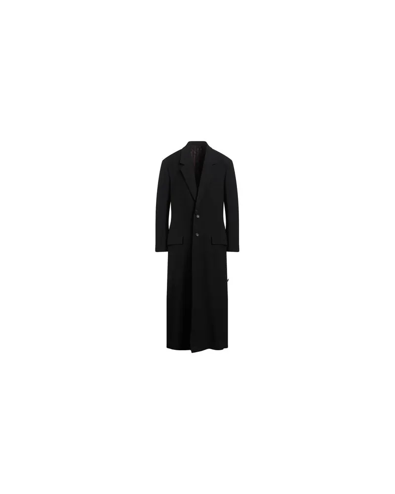 Yohji Yamamoto JACKEN & MÄNTEL - Mäntelauf YOOX.COM Schwarz
