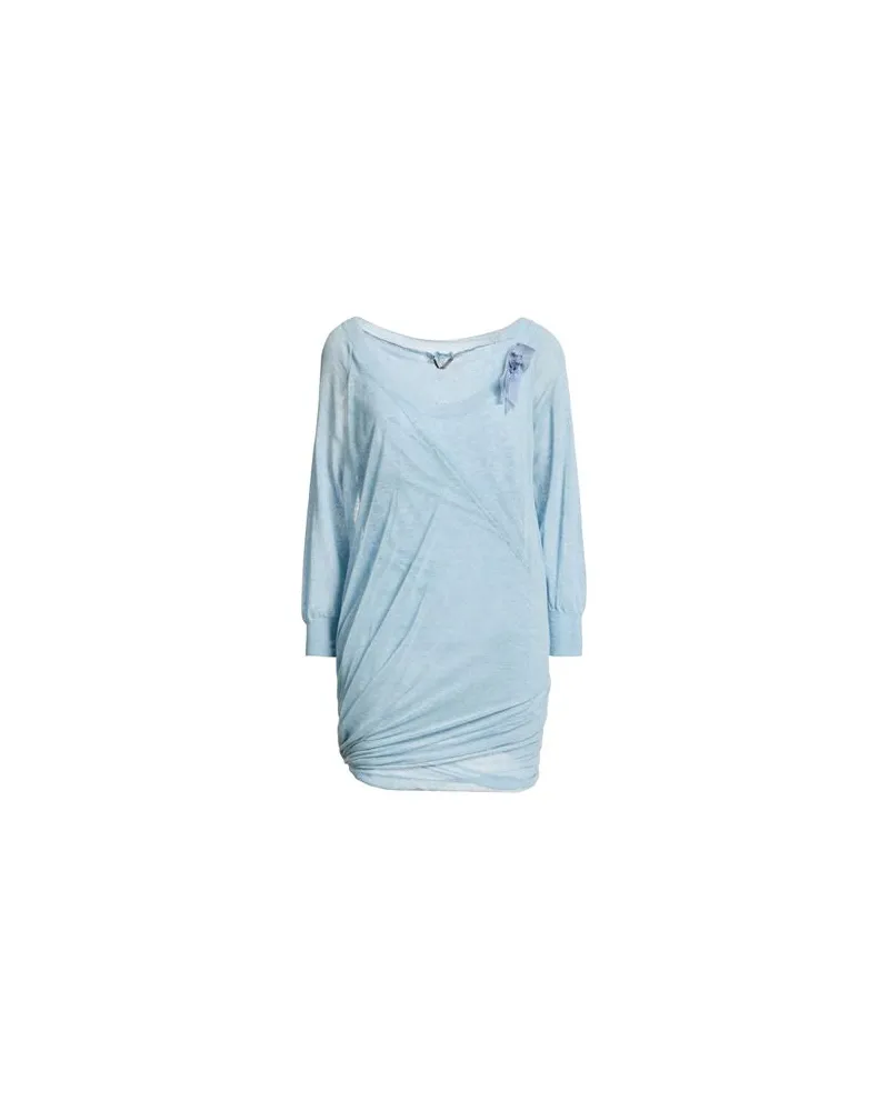 Ermanno Scervino STRICKWAREN - Pulloverauf YOOX.COM Hellblau