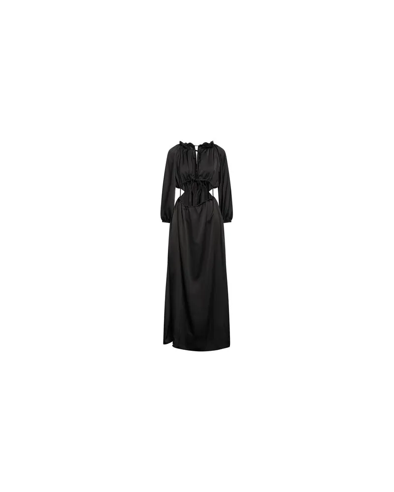 Vanessa Scott KLEIDER - Maxi-Kleiderauf YOOX.COM Schwarz