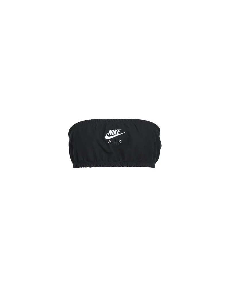 Nike Air Women's Pique Bandeau Top  - TOPS - Topsauf YOOX.COM Schwarz