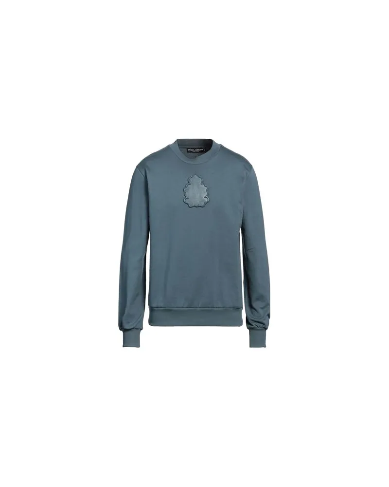 Dolce & Gabbana TOPS - Sweatshirtsauf YOOX.COM Taubenblau