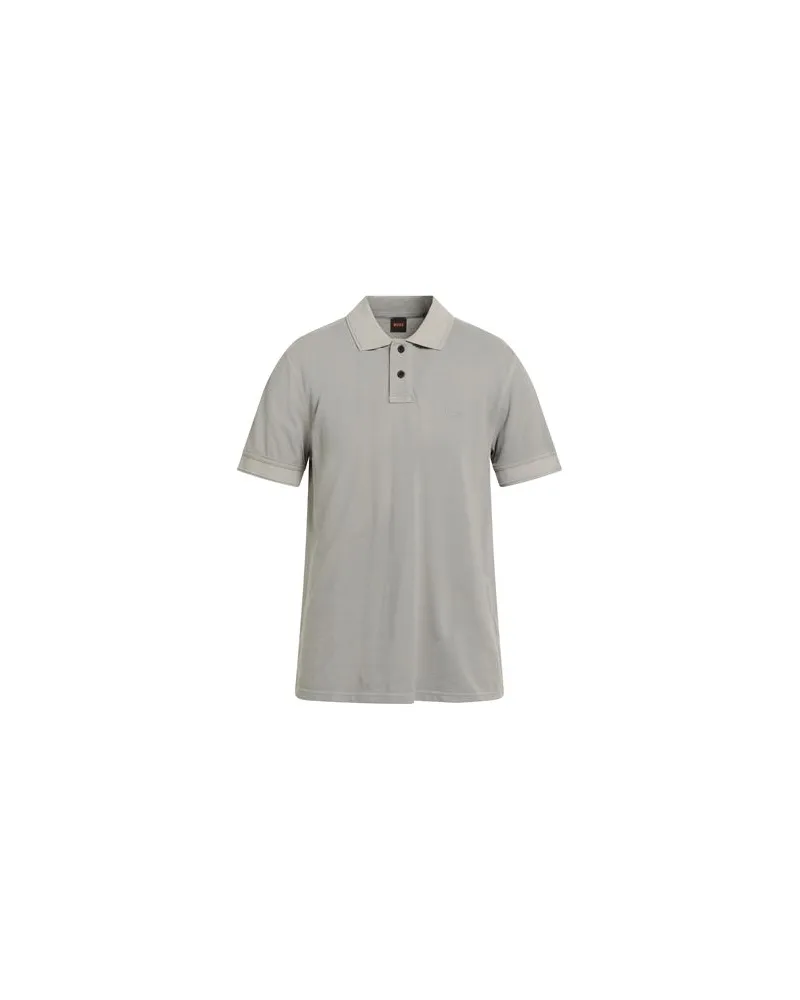 HUGO BOSS TOPS - Poloshirtsauf YOOX.COM Hellgrau