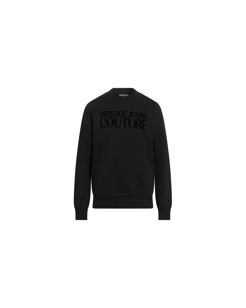 Versace Jeans TOPS - Sweatshirtsauf YOOX.COM Schwarz