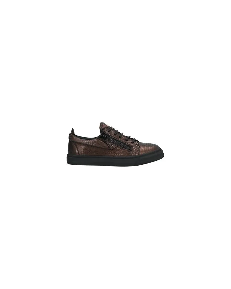 Giuseppe Zanotti SCHUHE - Sneakersauf YOOX.COM Bronze
