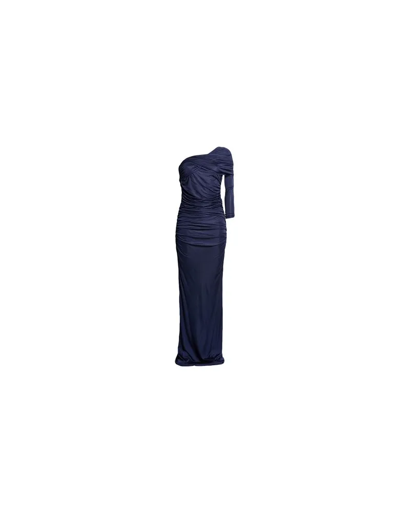 ATLEIN KLEIDER - Maxi-Kleiderauf YOOX.COM Marineblau