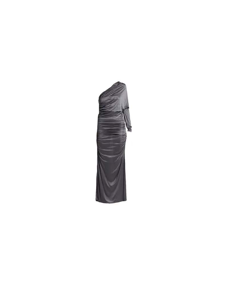 ATLEIN KLEIDER - Maxi-Kleiderauf YOOX.COM Grau