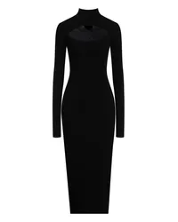 Just Cavalli Midi-Kleid Schwarz