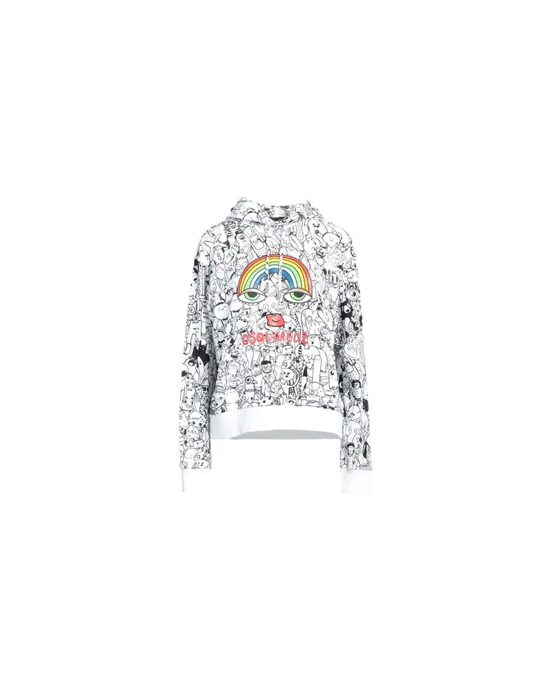 Dsquared2 TOPS - Sweatshirtsauf YOOX.COM Weiß