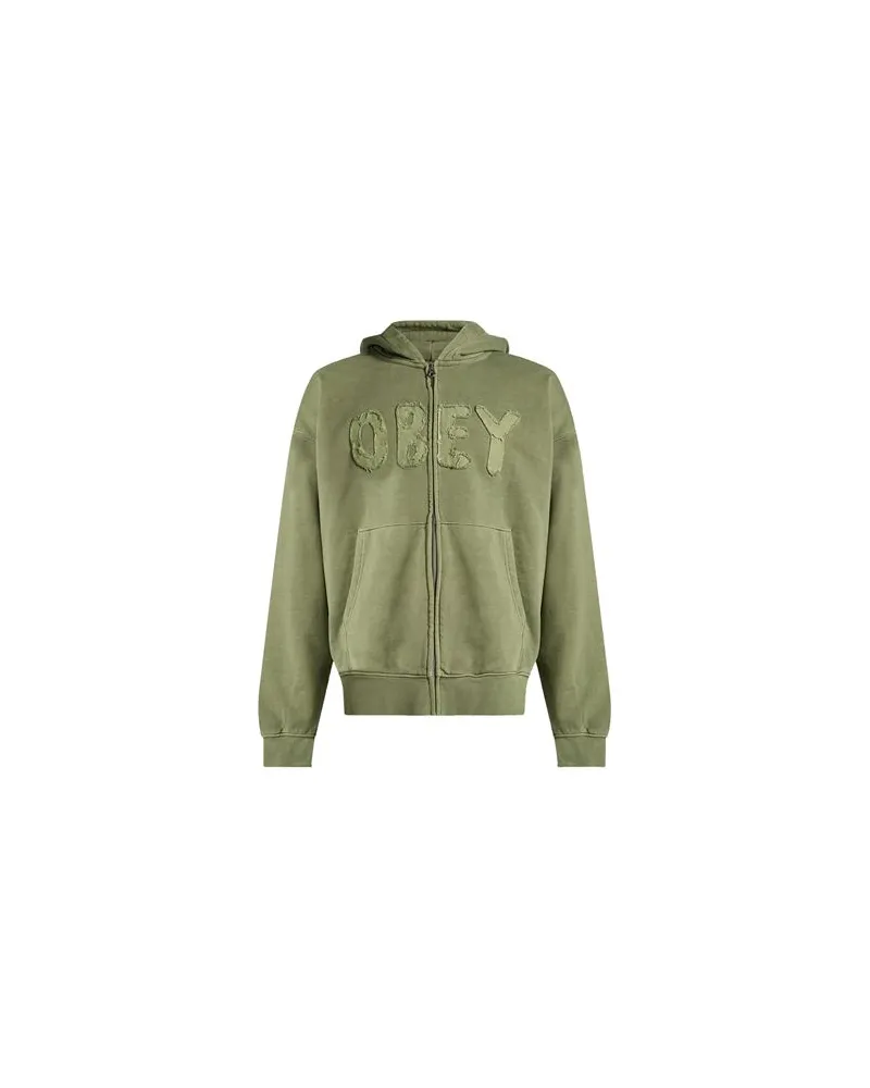 Obey TOPS - Sweatshirtsauf YOOX.COM Militärgrün