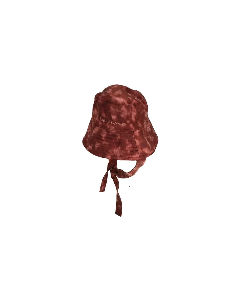 RUSLAN BAGINSKIY ACCESSOIRES - Mützen & Hüteauf YOOX.COM Braun