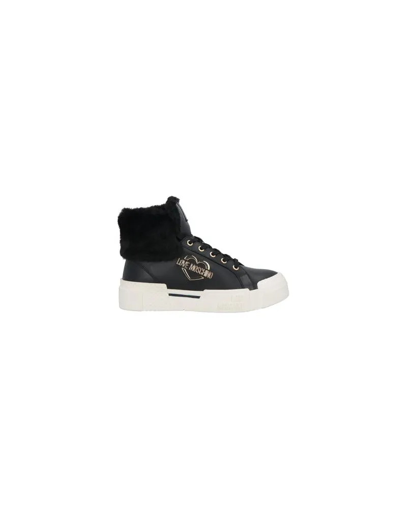 Moschino SCHUHE - Sneakersauf YOOX.COM Schwarz