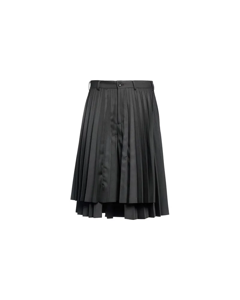 Comme des Garçons HOMME PLUS - HOSEN & RÖCKE - Shorts & Bermudashortsauf YOOX.COM Schwarz