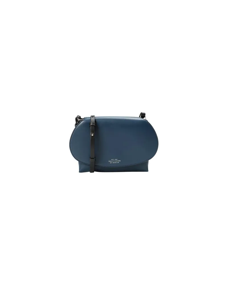 Smythson SMOOTH  PILLOW XBODY BLUETTE   - TASCHEN - Umhängetascheauf YOOX.COM Blau