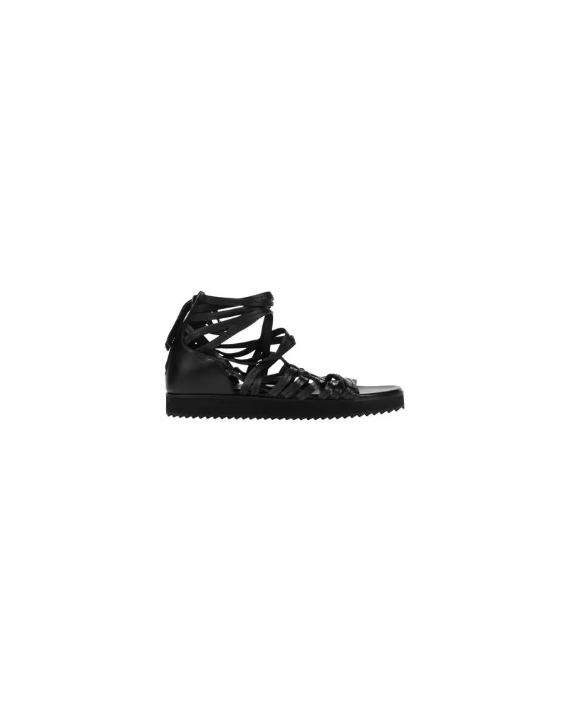 Marcelo Burlon | County of Milan SCHUHE - Sandalenauf YOOX.COM Schwarz