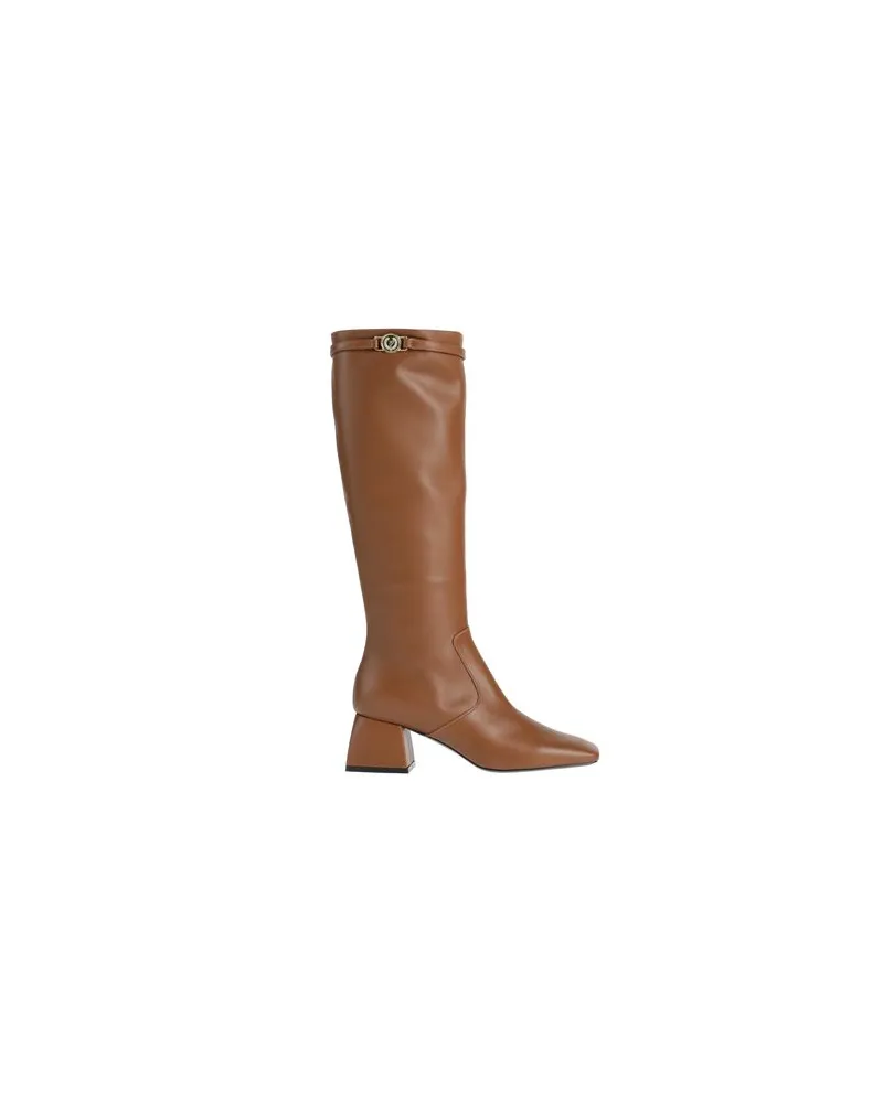 Pollini SCHUHE - Stiefelauf YOOX.COM Braun