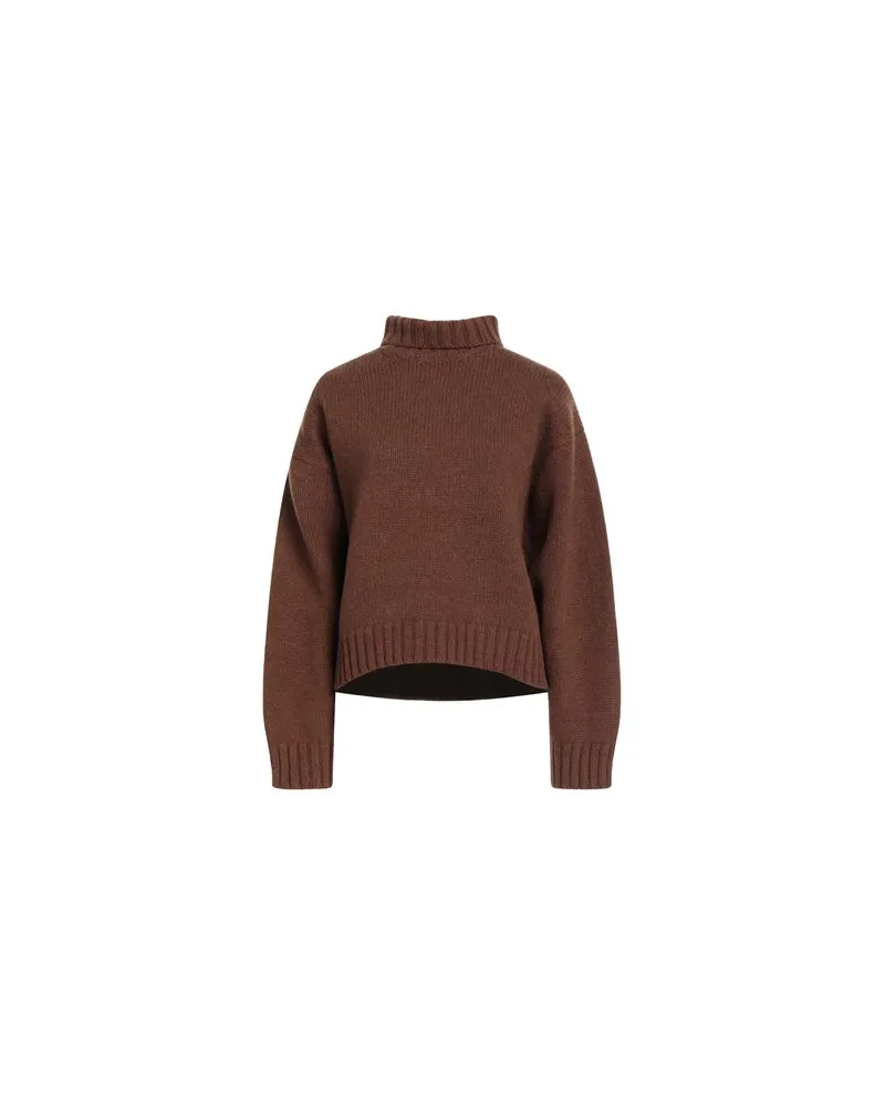 HACHE STRICKWAREN - Rollkragenpulloverauf YOOX.COM Schokobraun