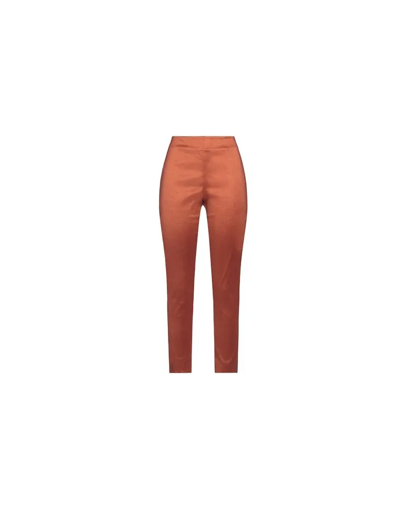 ROSSOPURO HOSEN & RÖCKE - Hosenauf YOOX.COM Lederfarben