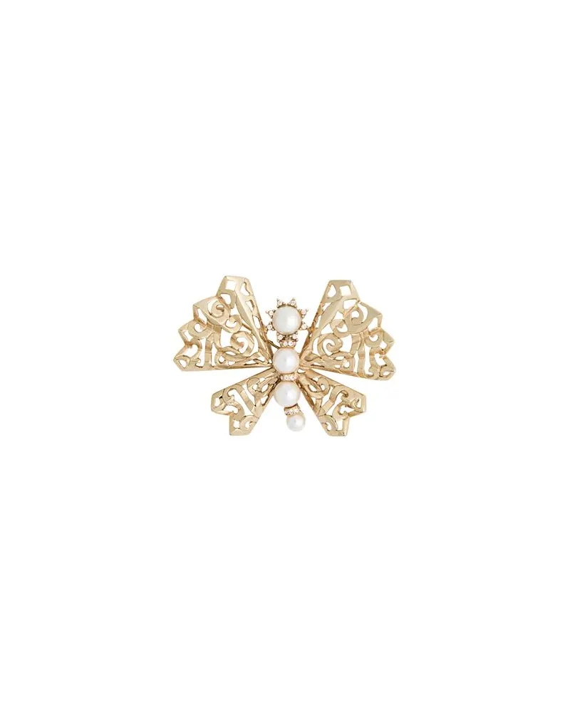 Oscar de la Renta SCHMUCK und UHREN - Broschenauf YOOX.COM Gold
