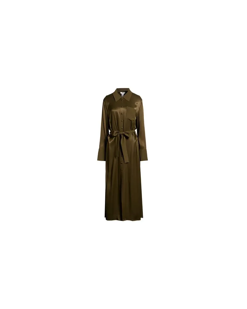 Twin-Set KLEIDER - Maxi-Kleiderauf YOOX.COM Militärgrün
