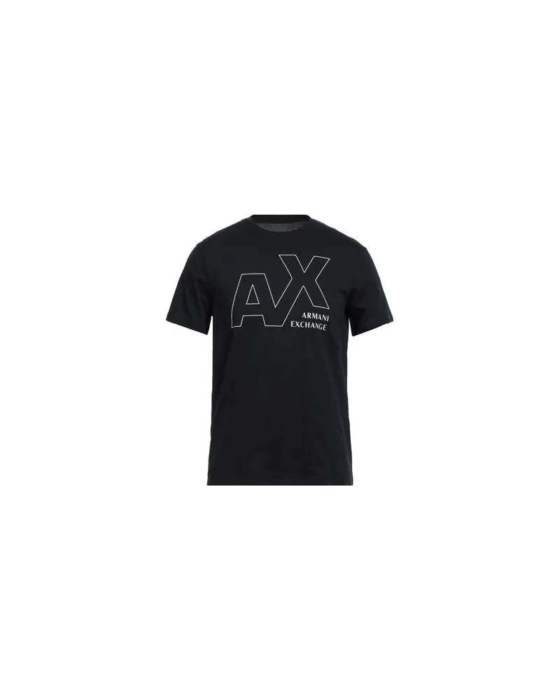 Armani Exchange TOPS - T-shirtsauf YOOX.COM Nachtblau