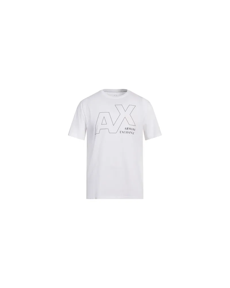 Armani Exchange TOPS - T-shirtsauf YOOX.COM Weiß