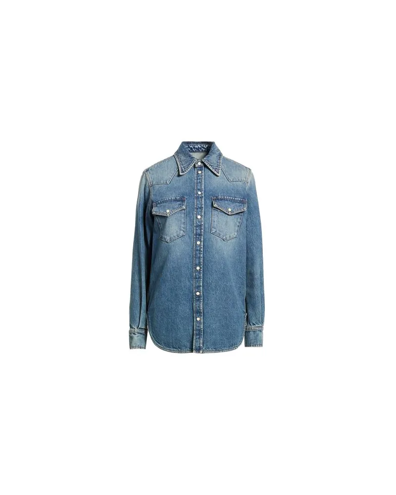 TOD'S TOPS - Jeanshemdenauf YOOX.COM Blau