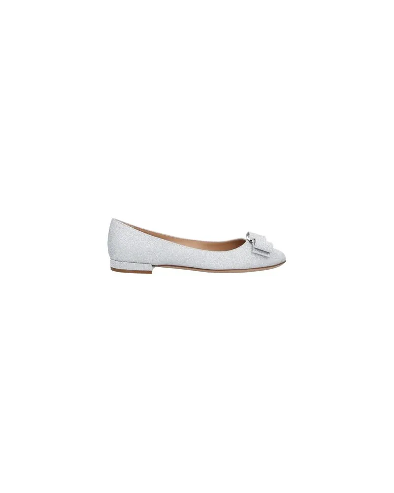 Ferragamo SCHUHE - Ballerinasauf YOOX.COM Silber