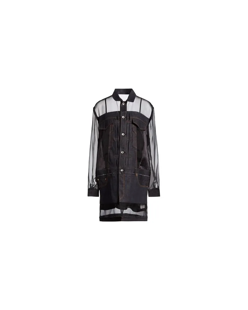 Sacai KLEIDER - Mini-Kleiderauf YOOX.COM Blau