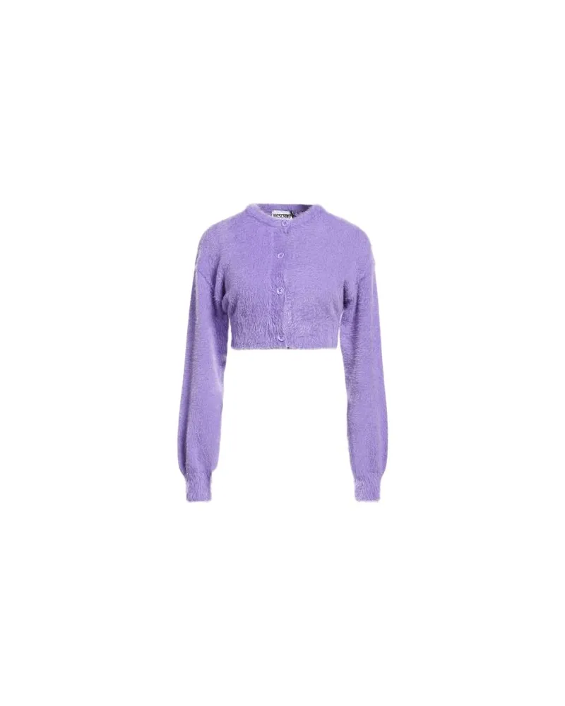 Moschino STRICKWAREN - Strickjackenauf YOOX.COM Violett