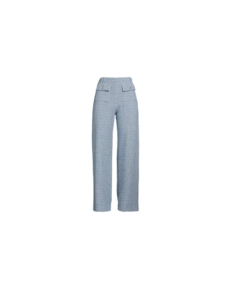 Maje HOSEN & RÖCKE - Hosenauf YOOX.COM Himmelblau