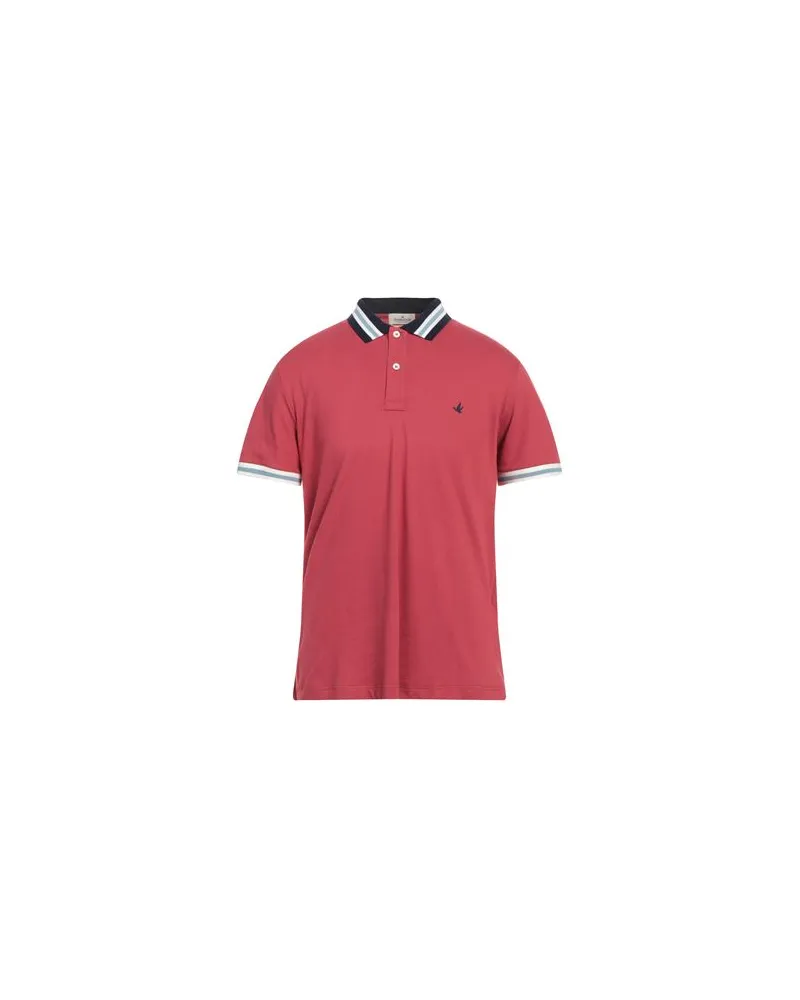 Brooksfield TOPS - Poloshirtsauf YOOX.COM Rot