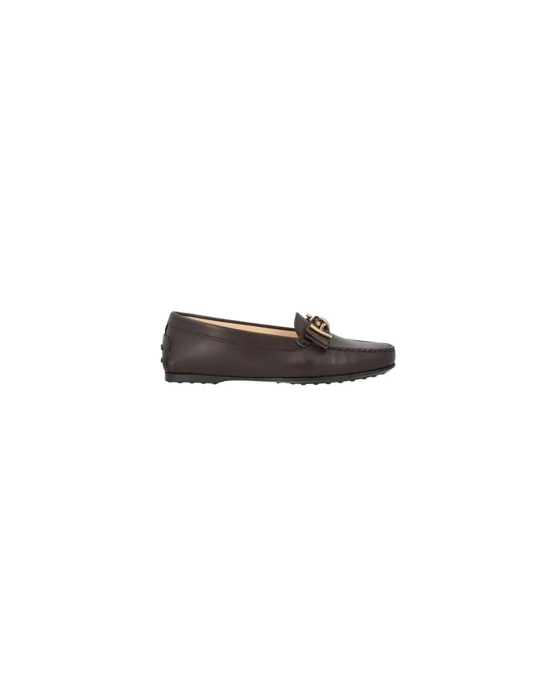 TOD'S SCHUHE - Mokassinsauf YOOX.COM Dunkelbraun