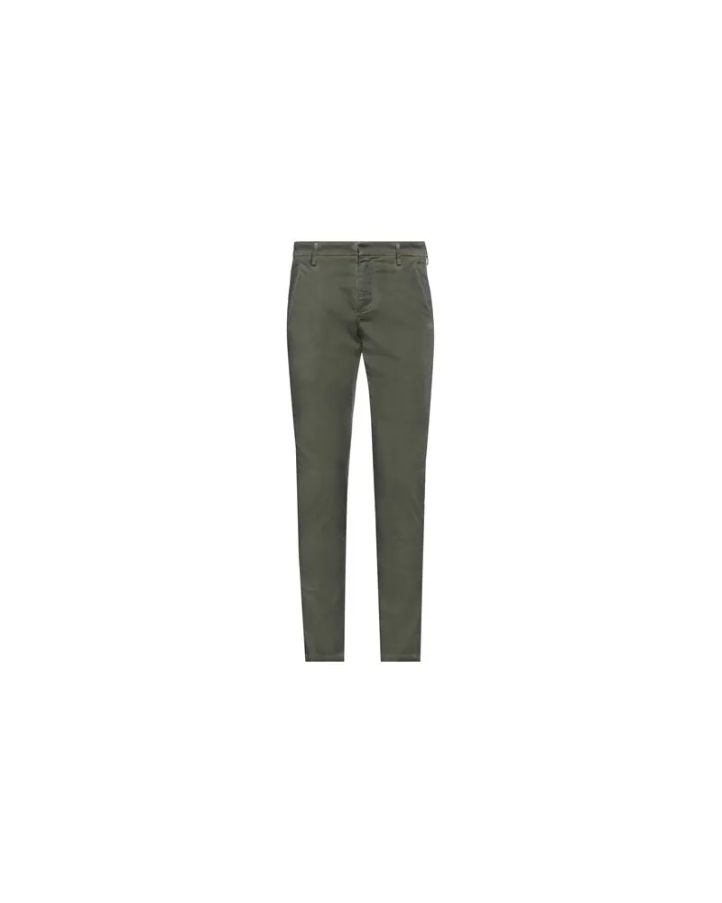 Dondup HOSEN & RÖCKE - Hosenauf YOOX.COM Militärgrün