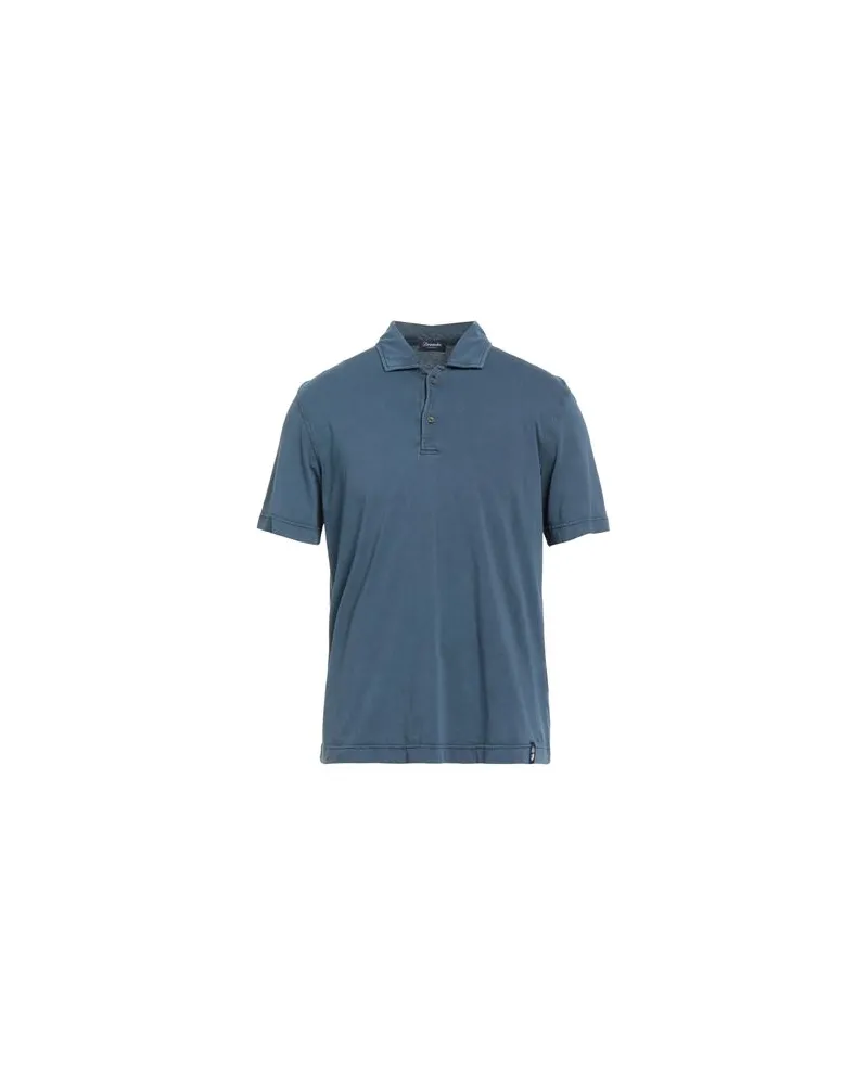 Drumohr  TOPS - Poloshirtsauf YOOX.COM Taubenblau