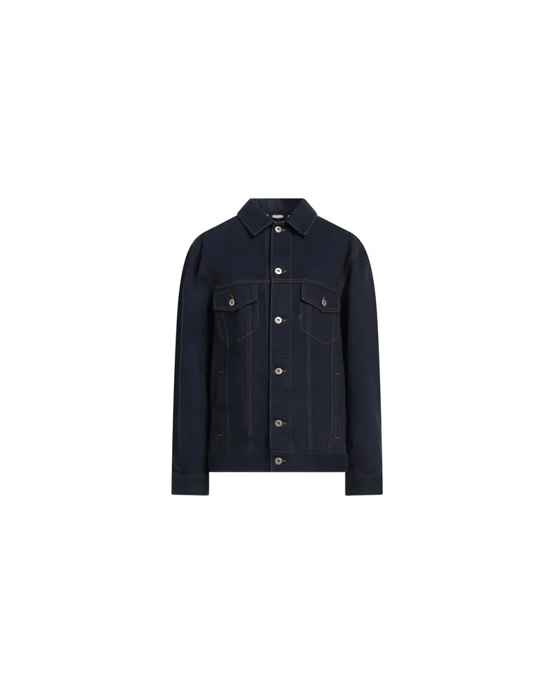 Burberry JACKEN & MÄNTEL - Jeansjacken/Mäntelauf YOOX.COM Blau
