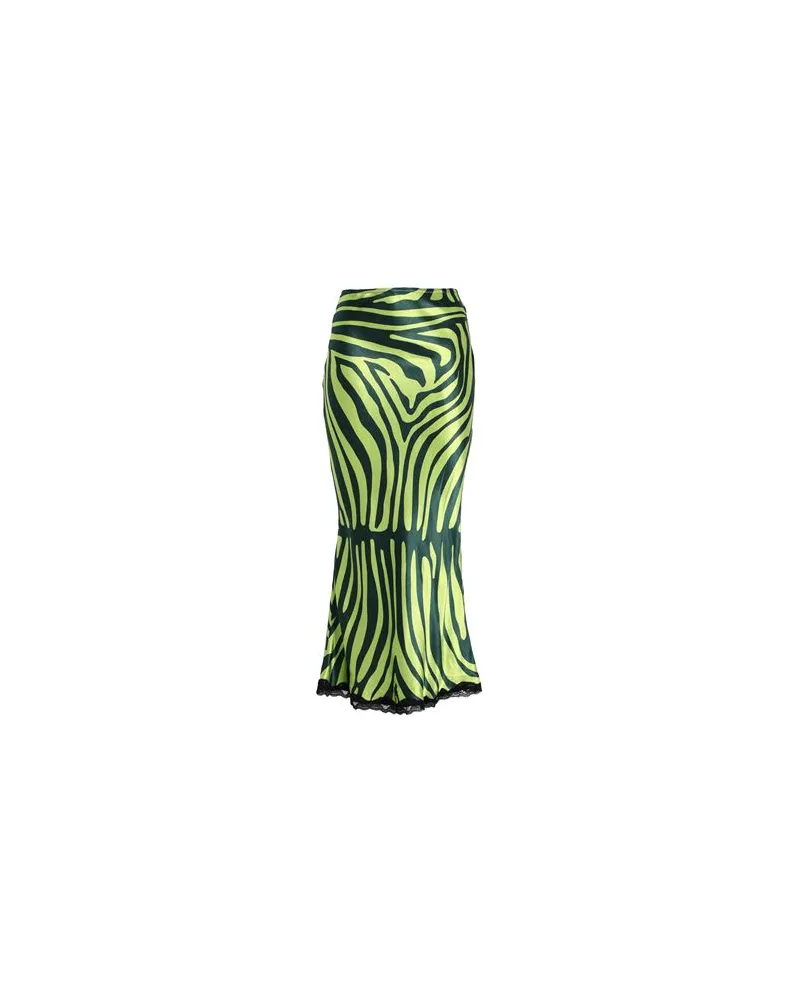 Topshop HOSEN & RÖCKE - Maxi-Röckeauf YOOX.COM Limettengrün