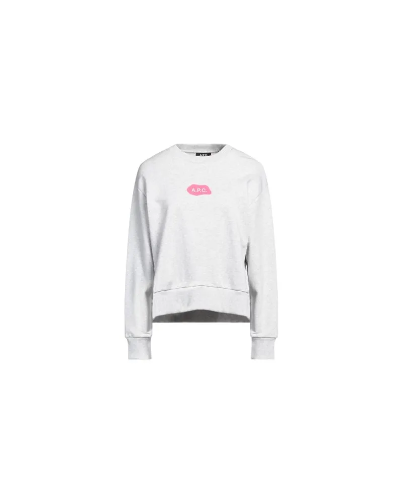 A.P.C. TOPS - Sweatshirtsauf YOOX.COM Hellgrau