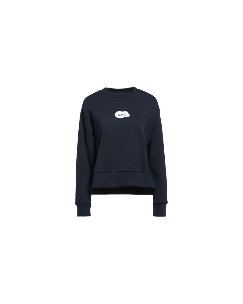 A.P.C. TOPS - Sweatshirtsauf YOOX.COM Nachtblau