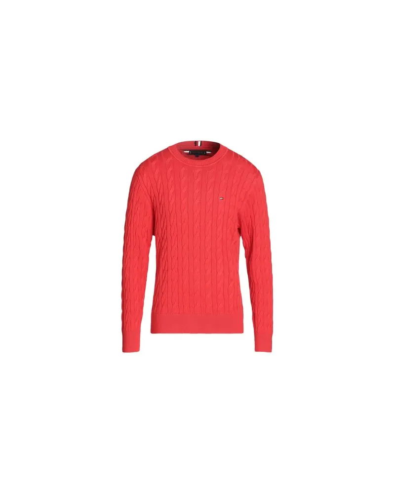 Tommy Hilfiger STRICKWAREN - Pulloverauf YOOX.COM Tomatenrot