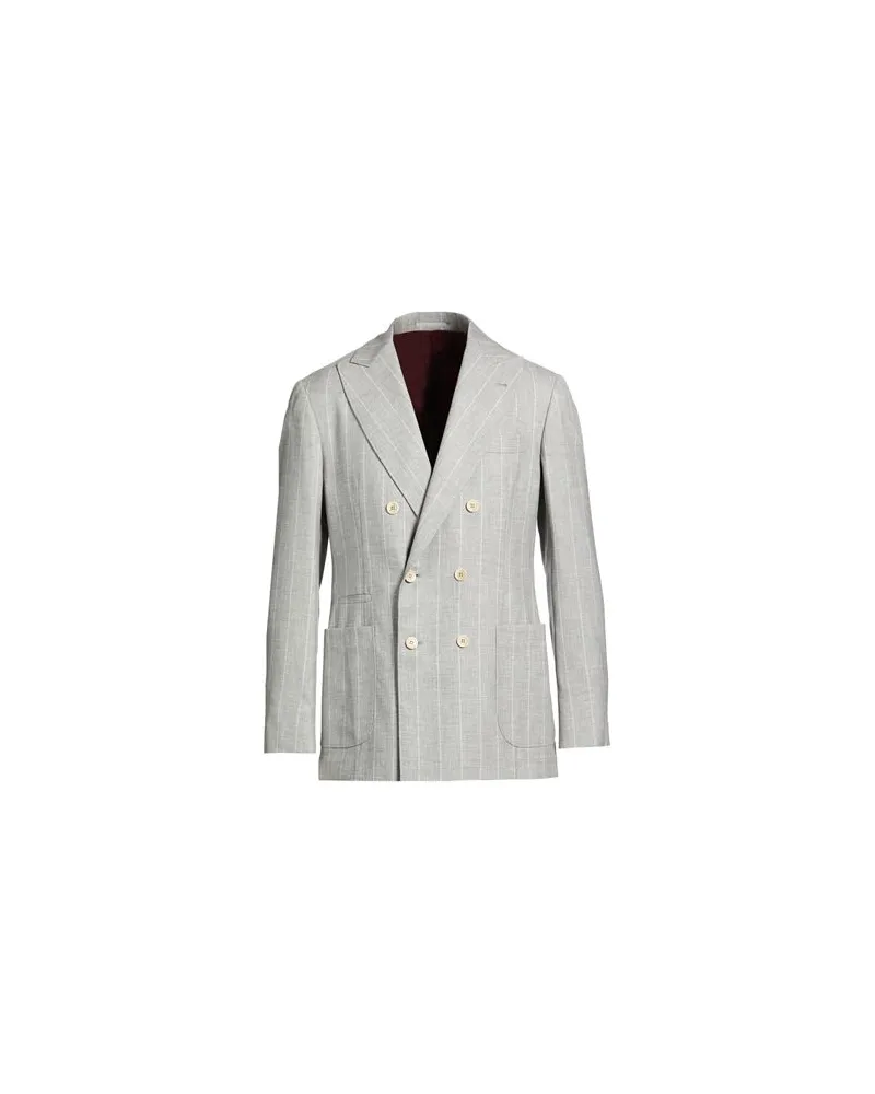 Brunello Cucinelli ANZÜGE und CO-ORDS - Blazersauf YOOX.COM Grau