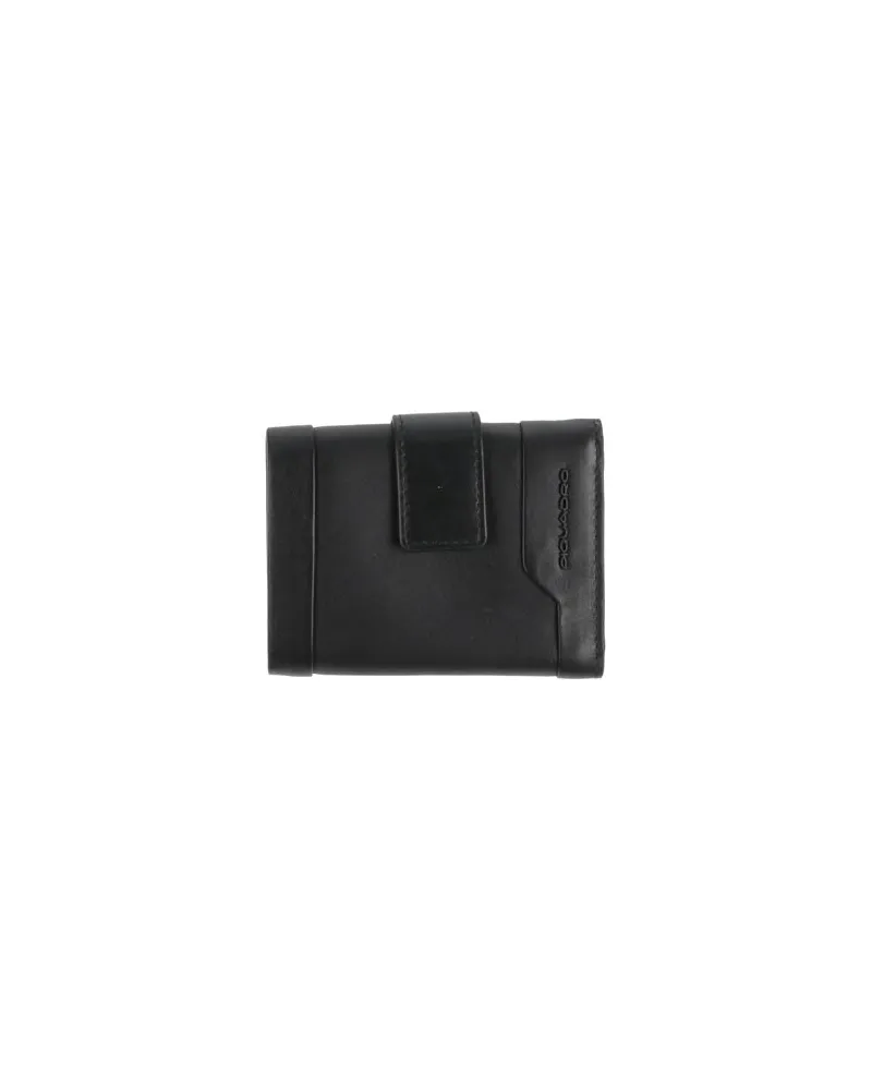 Piquadro Kleinlederwaren - Brieftaschenauf YOOX.COM Schwarz