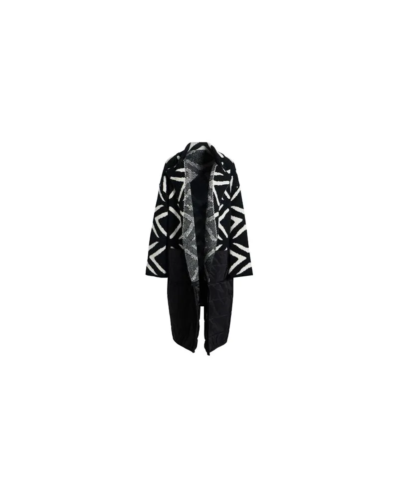 Icona By Kaos JACKEN & MÄNTEL - Mäntelauf YOOX.COM Schwarz