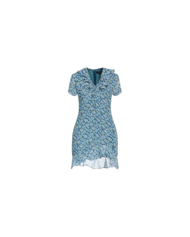 De La Vali KLEIDER - Mini-Kleiderauf YOOX.COM Himmelblau