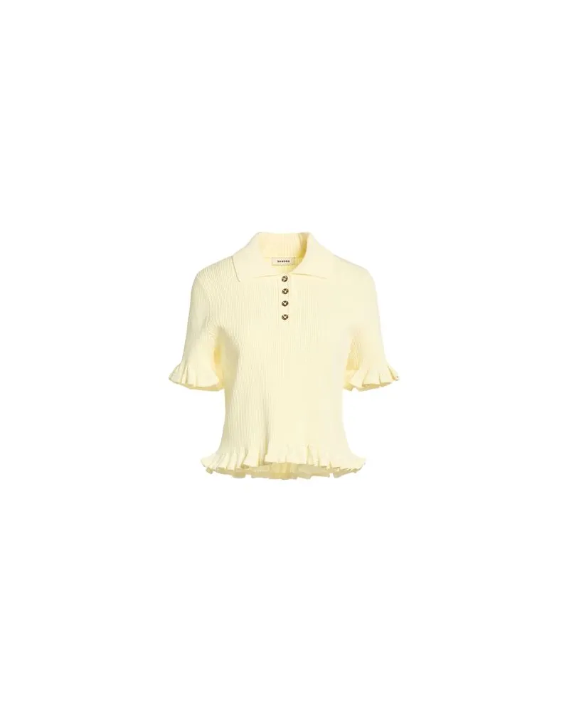 Sandro STRICKWAREN - Pulloverauf YOOX.COM Cremeweiß