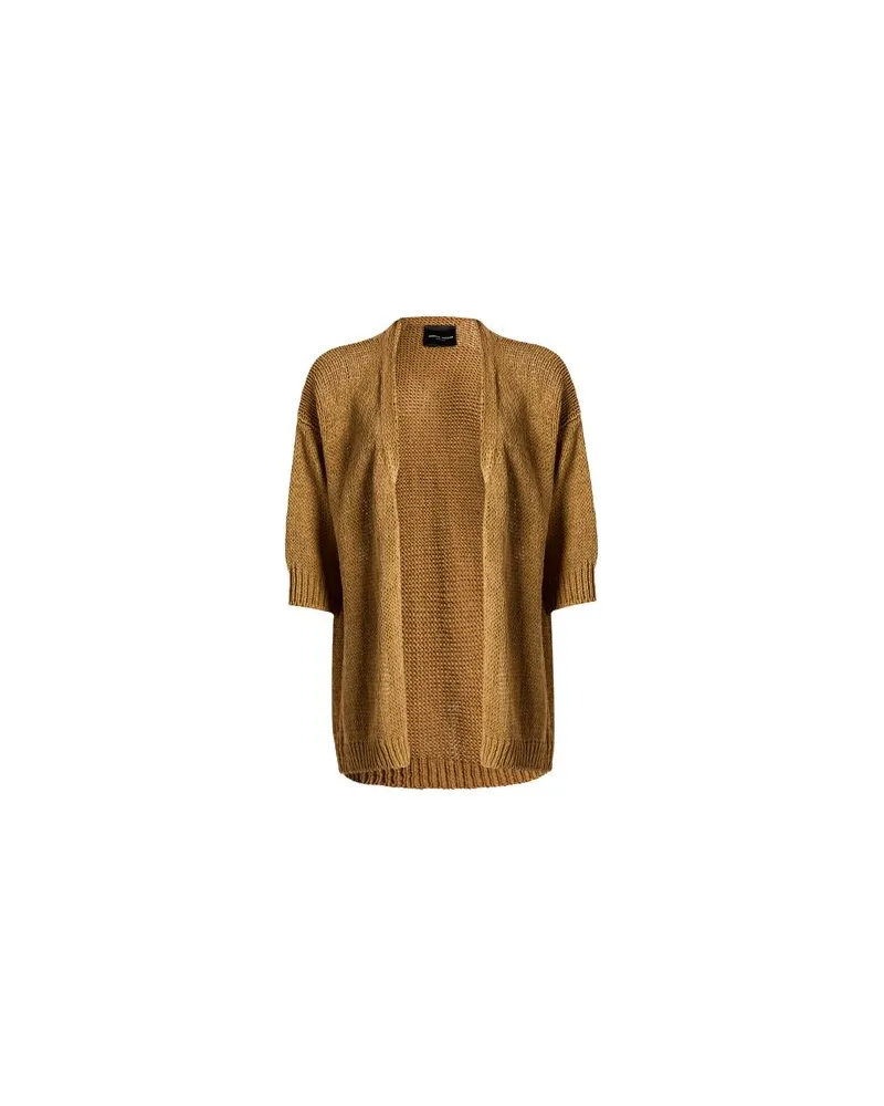 Roberto Collina STRICKWAREN - Strickjackenauf YOOX.COM Kamel