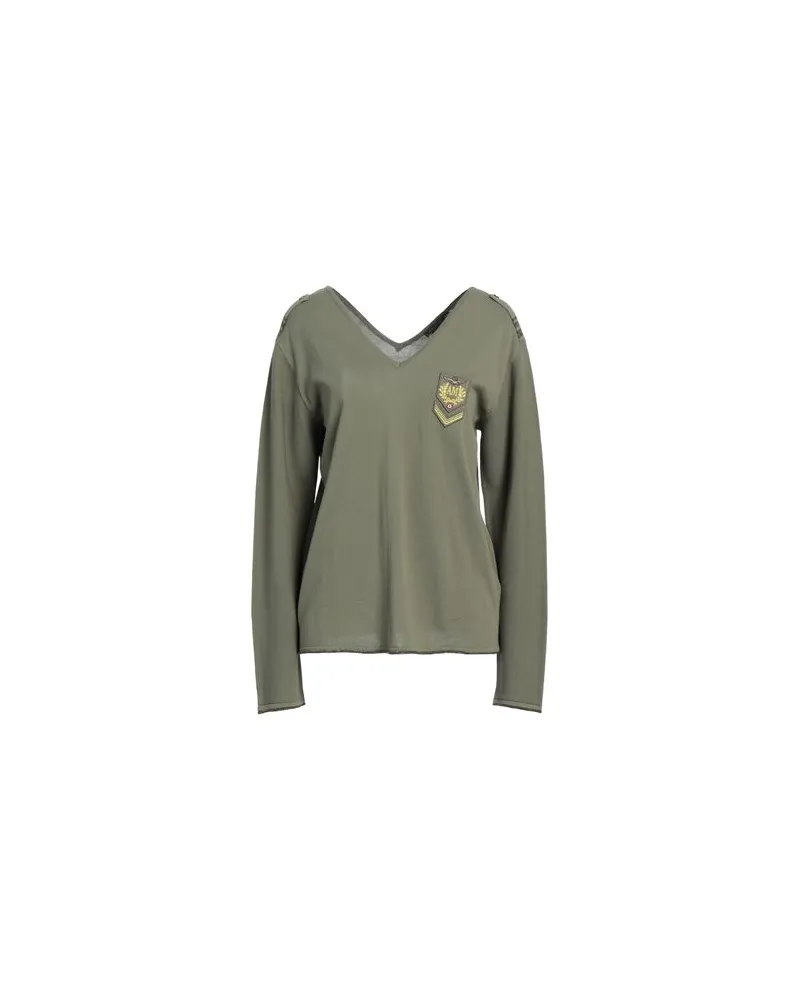 Aeronautica Militare STRICKWAREN - Pulloverauf YOOX.COM Militärgrün