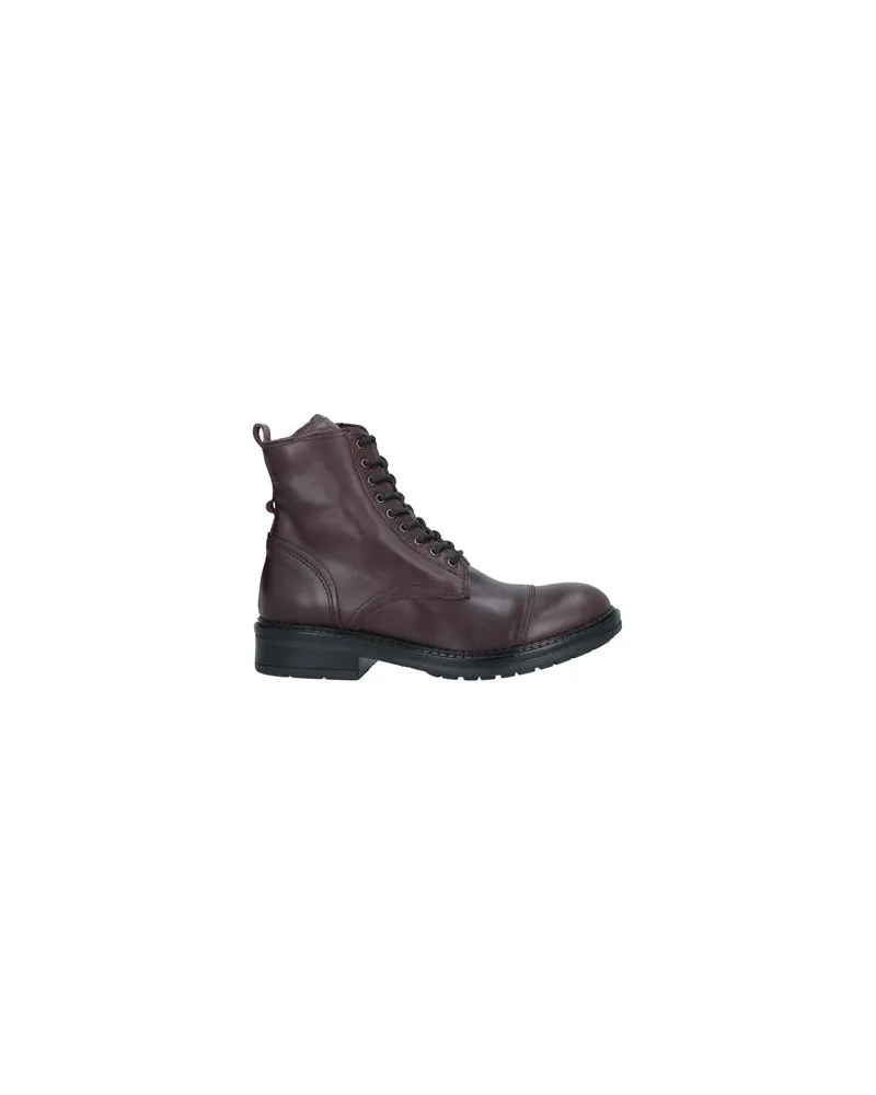 OROSCURO SCHUHE - Stiefelettenauf YOOX.COM Bordeaux