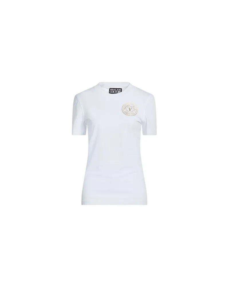 Versace Jeans TOPS - T-shirtsauf YOOX.COM Weiß