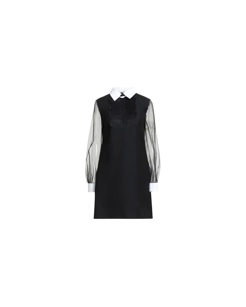 Valentino Garavani KLEIDER - Mini-Kleiderauf YOOX.COM Schwarz