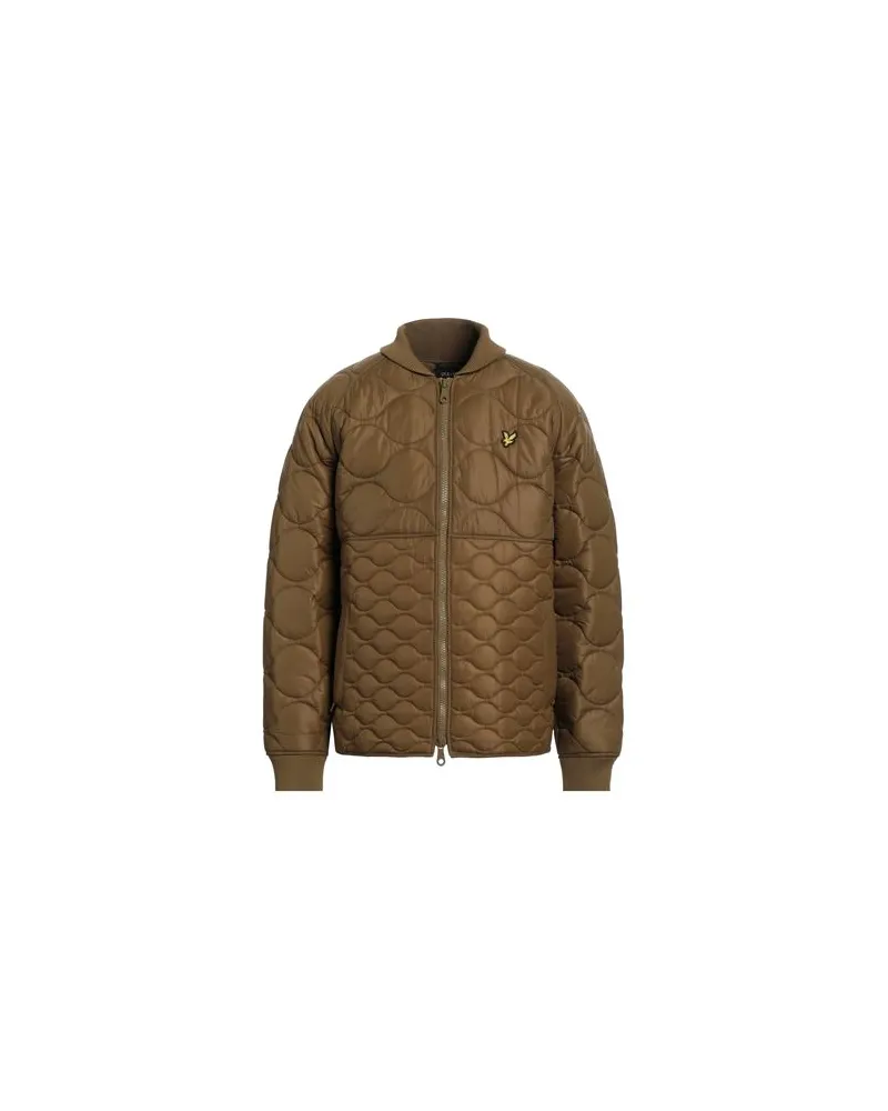 Lyle & Scott JACKEN & MÄNTEL - Pufferjacken & Daunenjackenauf YOOX.COM Militärgrün